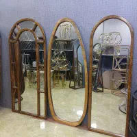 جلو مبلی فلزی وناهار خور کمجا  آینه قدی