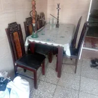 میز صندلی تمیز