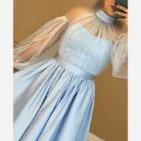 لباس مجلسی تور و ساتن ۴۰-۴۲