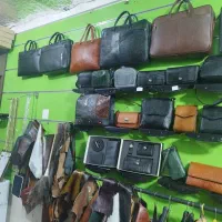 کیف لپ تاپ چرم گاوی دستدوز نِهی