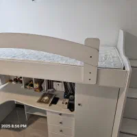 فروش تخت خواب دوطبقه طبقه نوجوان|تخت و سرویس خواب|جم, |دیوار