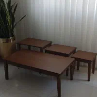 میز جلو مبلی با ۳ تا عسلی|مبلمان خانگی و میز عسلی|بجنورد, |دیوار