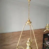 دو عددلوستر برنجی اصل برند نور سازان نو