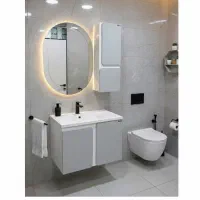 آینه و باکس و روشویی