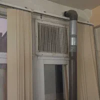 پرده عمودی سالم رنگ کرم|پرده، رانر، رومیزی|مشهد, ده دی|دیوار