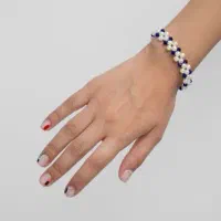با سلام خدمت دوستان عزیز دستبند مورواریدی دخترانه|بدلیجات|خرم‌آباد, |دیوار