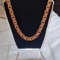 زنجیر و دستبند مشابه طلا