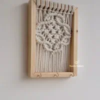 جاکلیدی دیواری مکرومـه