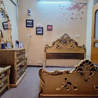 تخت دونفره چوبی