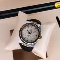 ساعت مچی امگا کانسلیشن بند چرم ثانیه آرام گرد + بگ|ساعت|اصفهان, احمدآباد|دیوار