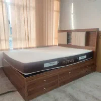 تخت و تشک جنس خوب و نو|تخت و سرویس خواب|دهدشت, |دیوار