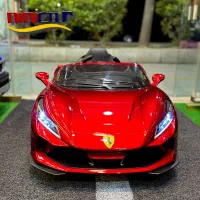 ماشین شارژی فراری چهارموتوره سوییچدار فول|اسباب‌بازی بچه|تهران, تختی|دیوار