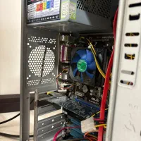 کیس کامپیوتر به همراه کیبورد و موس بی سیم|رایانه رومیزی|اصفهان, باغ فردوس|دیوار