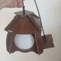 لوستر چوبی اتاق