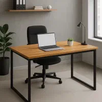 میز تحریر و کارترکیب چوب و و فلز|میز تحریر و کامپیوتر|تهران, نارمک|دیوار