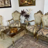 مبل سلطنتی 9نفره|مبلمان خانگی و میز عسلی|ورامین, ورامین|دیوار
