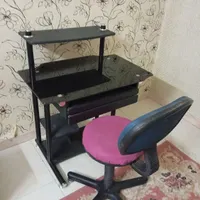 میز کامپیوتر به همراه صندلی