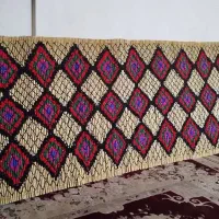 چیت گل دار|گلیم، جاجیم، گبه|ایلام, |دیوار