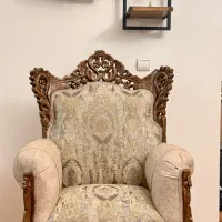 مبل سلطنتی استیل نیم ست نو‌|مبلمان خانگی و میز عسلی|تهران, زعفرانیه|دیوار