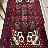 قالیچه  ۲ متری عشایری دستی نرکمن