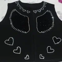 جلیقه یا سخمه زنانه شیک برای شب یلدا|لباس|زهک, |دیوار