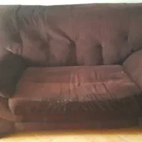 یک سرویس مبل راحتی هفت نفره. چهارتکه ویک مبل تکی|مبلمان خانگی و میز عسلی|شیراز, سینما سعدی|دیوار