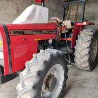 فروش تراکتور ۲۹۹ جفت کم کارکرد با ادوات