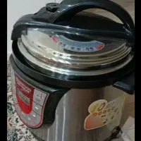 زودپز برقی چند کاره.و زودپزمعمولی دوقلو استیل|سایر لوازم برقی|شاندیز, |دیوار