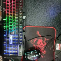 موس کیورد موس پد هدست گیمینگ|قطعات و لوازم جانبی رایانه|تربت‌حیدریه, سرمحله|دیوار