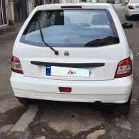 فروش یک دستگاه پراید 111 سفید|خودرو سواری و وانت|آستانه اشرفیه, |دیوار