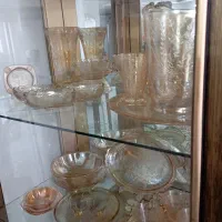 مجموعه ظروف زنگاری قدیمی