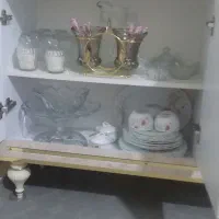 یه عددکنسول وآینه وشمعدان درحدنو|بوفه، ویترین، کنسول|تاکستان, |دیوار