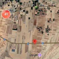 زمین کشاورزی ۲ هکتاری کنار اتوبان