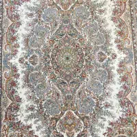 دو عدد فرش مرینوس کاشان ۶ متری