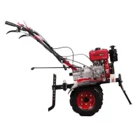 تیلر کردن باغ و درختان