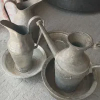 ظرف و دیگ مس قدیمی