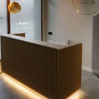 کانترپذیرش/میزمنشی مطب کافه لابی رزروشن