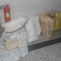 حدود ۲۰ کیلو پنبه نو استفاده نشده