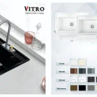 سینک ظرفشویی گرانیتی VITRO|مصالح و تجهیزات ساختمان|مشهد, آبکوه|دیوار
