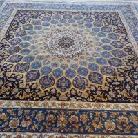 قالی دستبافت نقشه گنبد اصفهان|فرش|اصفهان, هزارجریب|دیوار