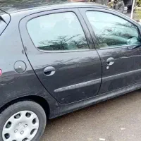 206 تیپ 5 مدل 96 مشکی|خودرو سواری و وانت|مشهد, ادیب نیشابوری (شهرک غرب)|دیوار