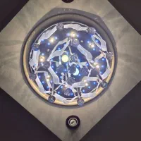 لوستر کریستالی کلاسیک