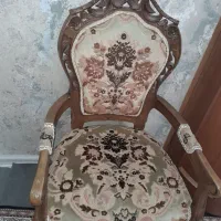 مبل سلطنتی چوبی ۷نفری|مبلمان خانگی و میز عسلی|اردبیل, |دیوار