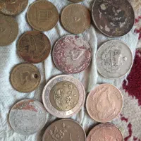 سکه های قدیمی برای دکوراسیون|کلکسیون سکه، تمبر، اسکناس|شیراز, سعدیه شمالی|دیوار