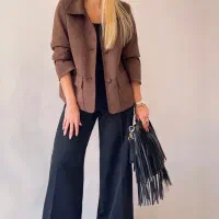 کت جیر قهوه ای|لباس|قزوین, |دیوار