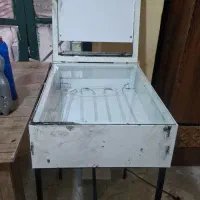 دستگاه چاپ سیلک/ شابلون / تعدادی رنگ / کارتک و