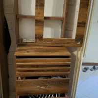 میز ارایشی و کمد دوتکه جای  سشوارو.ّ