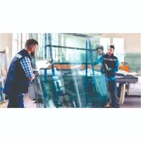 کارگر ساده_لولکار_وسط کار در شیشه بری