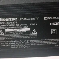 تلوزیون هایسنس 65 اینچ پنل شکسته|تلویزیون و پروژکتور|بهبهان, |دیوار
