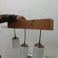 لوستر چوبی با کیفیت نو